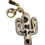 LGS Charms - Western - Rhinestone Keychain Fashion Accessory with Tassel