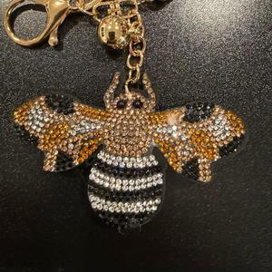 LGS Charms - Butterflies/Insects - Rhinestone Keychain Fashion Accessory with Tassel