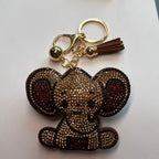 LGS Charms - Animals - Rhinestone Keychain Fashion Accessory with Tassel