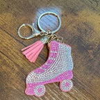 LGS Charms - Misc - Rhinestone Keychain for Zippy Bag Fashion Accessory with Tassel
