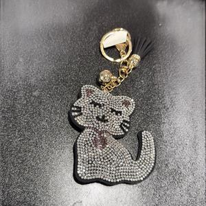 LGS Charms - Dogs & Cats - Rhinestone Keychain Fashion Accessory with Tassel