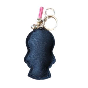 LGS Charms - Friends - Rhinestone Keychain for Zippy Bag Fashion Accessory with Tassel