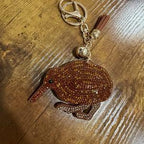 LGS Charms - Birds - Rhinestone Keychain Fashion Accessory with Tassel