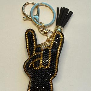 LGS Charms - Misc - Rhinestone Keychain for Zippy Bag Fashion Accessory with Tassel
