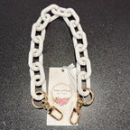 LGS Zip Loops 18" Acrylic Bag Chains Purse Accessories Purse Shoulder Straps