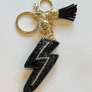 LGS Charms - Misc - Rhinestone Keychain for Zippy Bag Fashion Accessory with Tassel