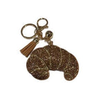 LGS Charms - Food & Drinks - Rhinestone Keychain Fashion Accessory with Tassel