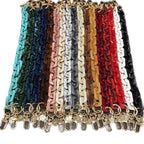 LGS Zip Links 18" Acrylic Bag Chains Purse Accessories