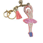 LGS Charms - Misc - Rhinestone Keychain for Zippy Bag Fashion Accessory with Tassel