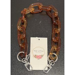 LGS Zip Loops 18" Acrylic Bag Chains Purse Accessories Purse Shoulder Straps