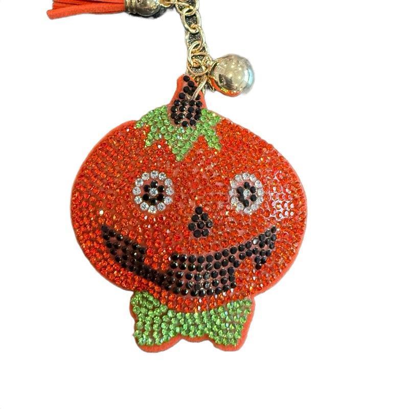 LGS Charms - Halloween - Rhinestone Keychain for Zippy Bag Fashion Accessory with Tassel