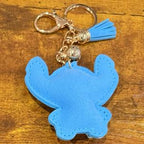 LGS Charms - Friends - Rhinestone Keychain for Zippy Bag Fashion Accessory with Tassel