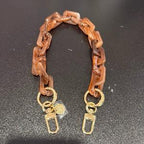 LGS Zip Links 18" Acrylic Bag Chains Purse Accessories