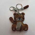 LGS Charms - Animals - Rhinestone Keychain Fashion Accessory with Tassel
