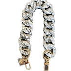 LGS Marbled Matte Bag Chains - 18”