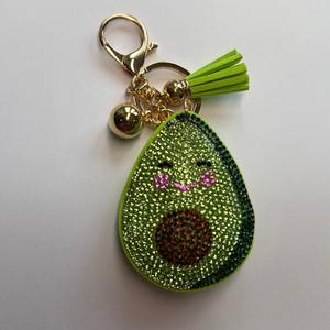 LGS Charms - Food & Drinks - Rhinestone Keychain Fashion Accessory with Tassel