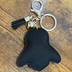 LGS Charms - Friends - Rhinestone Keychain for Zippy Bag Fashion Accessory with Tassel
