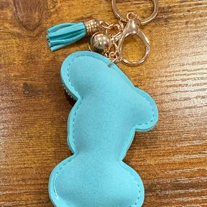LGS Charms - Friends - Rhinestone Keychain for Zippy Bag Fashion Accessory with Tassel