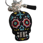 LGS Charms - Skulls - Rhinestone Keychain
