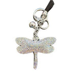 LGS Charms - Butterflies/Insects - Rhinestone Keychain Fashion Accessory with Tassel