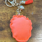LGS Charms - Friends - Rhinestone Keychain for Zippy Bag Fashion Accessory with Tassel