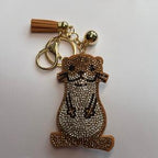 LGS Charms - Animals - Rhinestone Keychain Fashion Accessory with Tassel