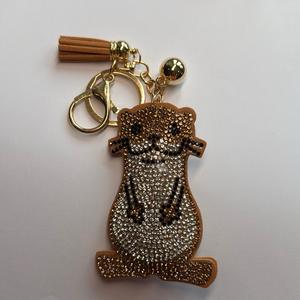 LGS Charms - Animals - Rhinestone Keychain Fashion Accessory with Tassel
