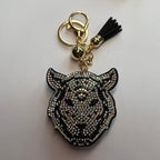 LGS Charms - Animals - Rhinestone Keychain Fashion Accessory with Tassel