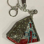 LGS Charms - Misc - Rhinestone Keychain for Zippy Bag Fashion Accessory with Tassel