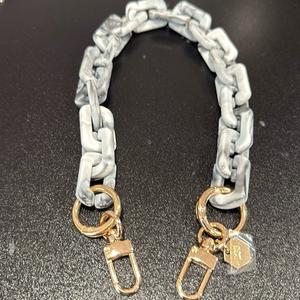 LGS Zip Links 18" Acrylic Bag Chains Purse Accessories
