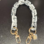 LGS Zip Links 18" Acrylic Bag Chains Purse Accessories