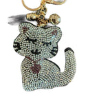LGS Charms - Dogs & Cats - Rhinestone Keychain Fashion Accessory with Tassel
